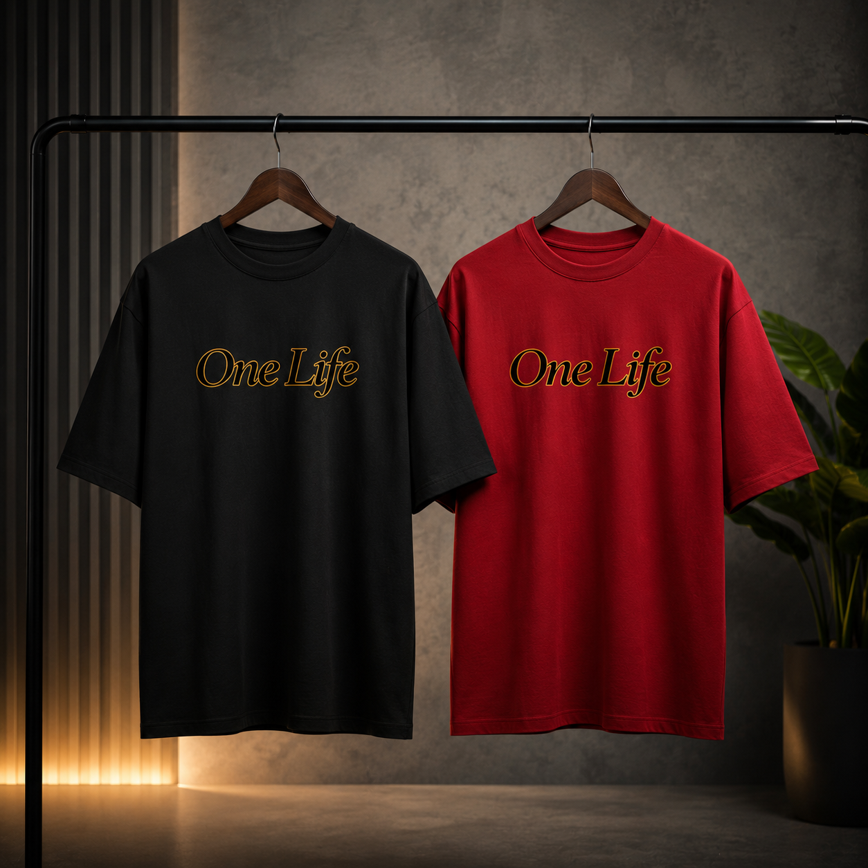 One Life Premium Oversized T-Shirt | Minimal Streetwear by Dripkarma