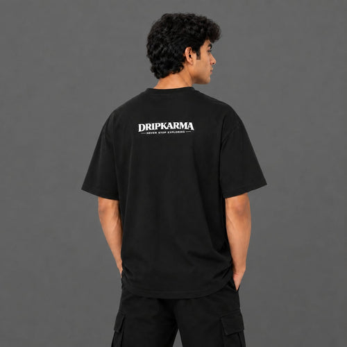 Create Your Karma Oversized T-Shirt | 240 GSM Premium Tee | 100% Cotton | Unisex