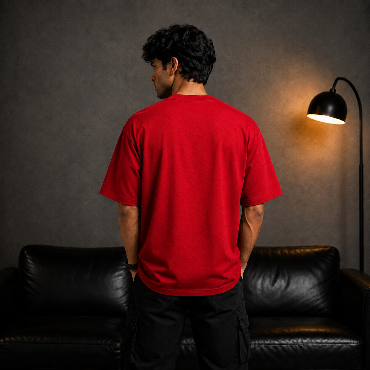 Giving Up Is Not In The Blood Oversized T-Shirt | Dripkarma