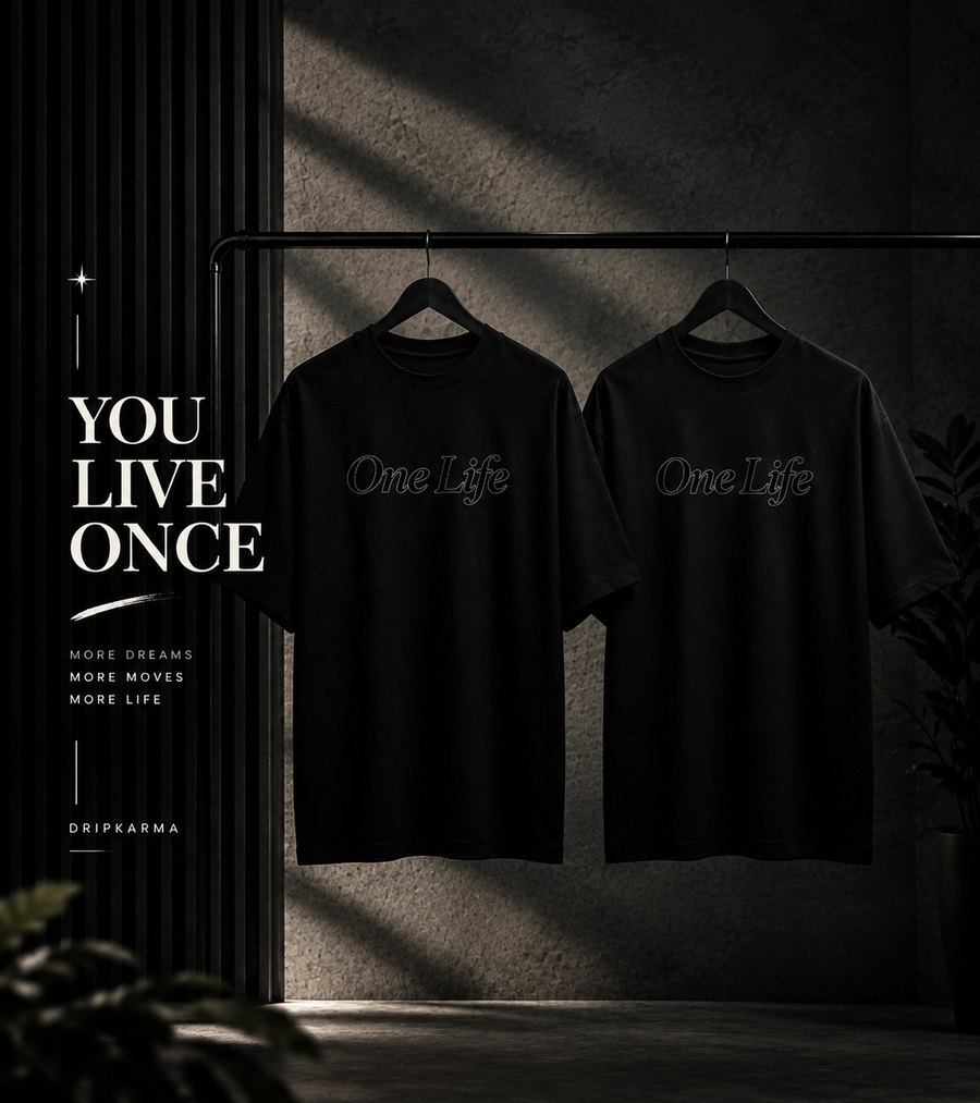 DRIPKARMA One Life editorial campaign